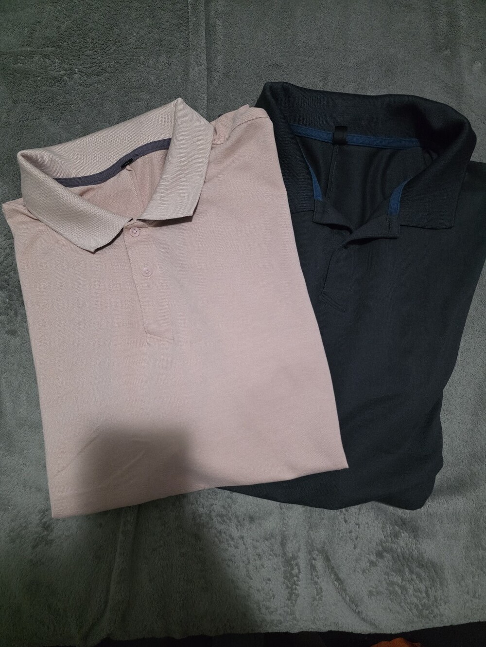 Lululemon Polos Grey And Pink Sz XL